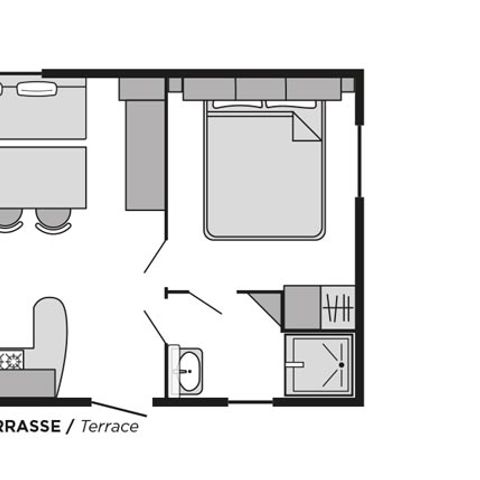 STACARAVAN 6 personen - Faro STANDAARD 4/6 personen