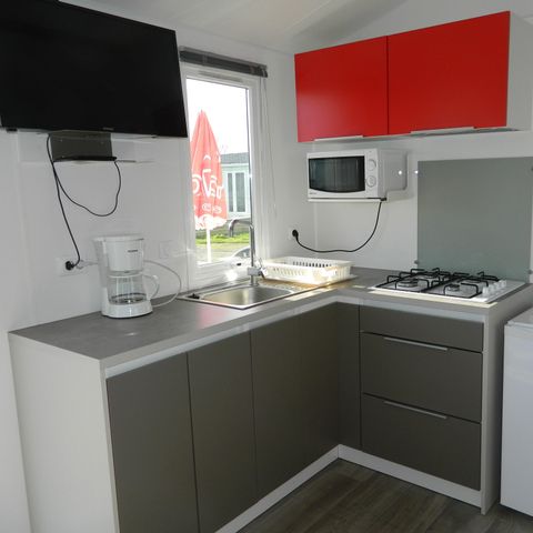 Stacaravan 6 personen - COMFORT+ 25 tot 36 m²