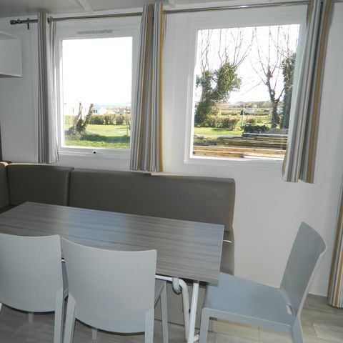 MOBILHOME 6 personas - CONFORT+ 28 a 31m² (3 habitaciones)