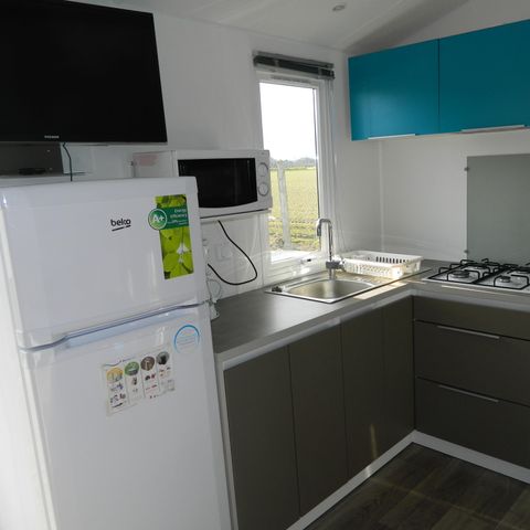 MOBILHOME 6 personas - CONFORT+ 28 a 31m² (3 habitaciones)