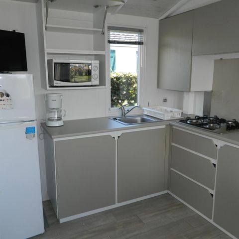 MOBILHOME 6 personas - CONFORT+ 28 a 31m² (3 habitaciones)