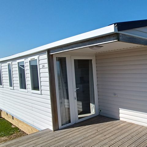 MOBILHOME 6 personnes - Premium 40m² (3 chambres) + Terrasse - vue mer