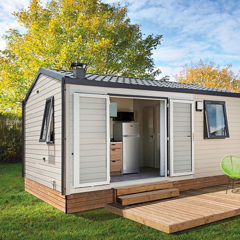 Stacaravan 4 personen - Nieuw 2024 Comfort 20m² (1 kamer) + Terras