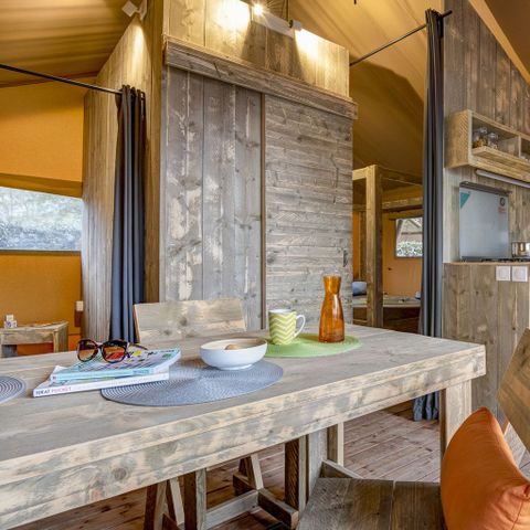 Safaritent 4 personen - LODGE 4p 2bed ****