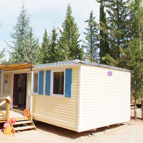 STACARAVAN 8 personen - STANDAARD 3-slaapkamerMOBIELHUIS, 32 m², ZONDER AIRCONDITIONING