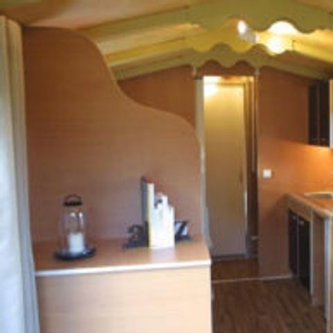 UNIEKE ACCOMMODATIE 4 personen - Roulotte Standard Malin 17m² (1 slaapkamer) zonder airconditioning