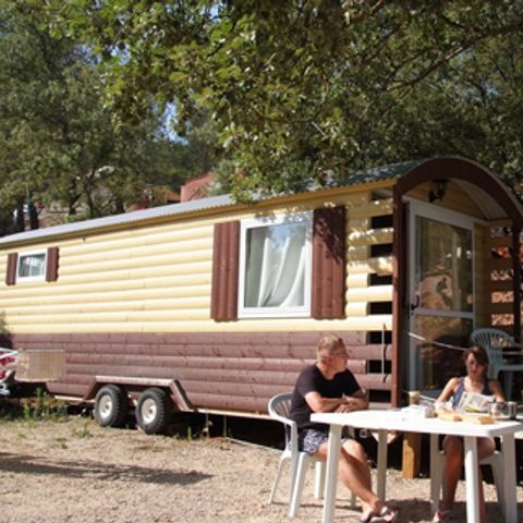 HÉBERGEMENT INSOLITE 4 personnes - Roulotte Standard Malin 17m² (1 chambre) sans clim