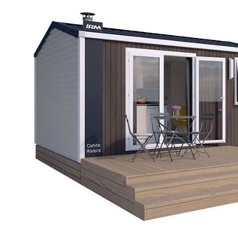 MOBILE HOME 4 people - COMFORT MOBILE-HOME WITHOUT AIR CONDITIONING 1 Bedroom 18 m² (without air conditioning)