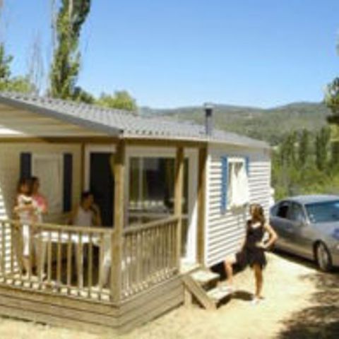 CHALET 5 personnes - CHALET STANDARD SANS CLIMATISATION 2 chambres, 23m²