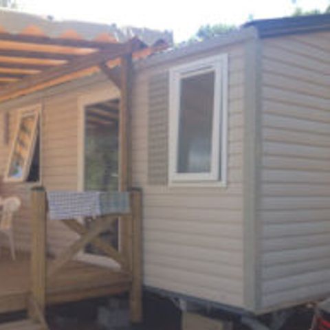 MOBILE HOME 5 people - COMFORT MOBILE-HOME WITHOUT AIR CONDITIONING 2 bedrooms, 23 sq. m.