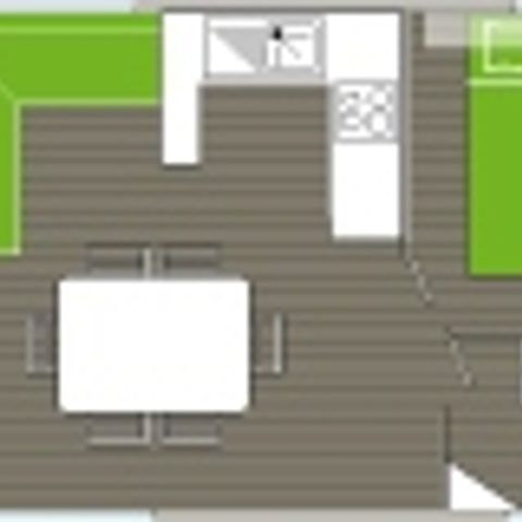 CASA MOBILE 8 persone - CASA MOBILE COMFORT SENZA ARIA CONDIZIONATA 3 camere da letto, 34 m² / 37 m²