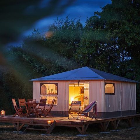 Bungalowtent 5 personen - Bung Toilé Nomade 2 sl.k. 5 pers