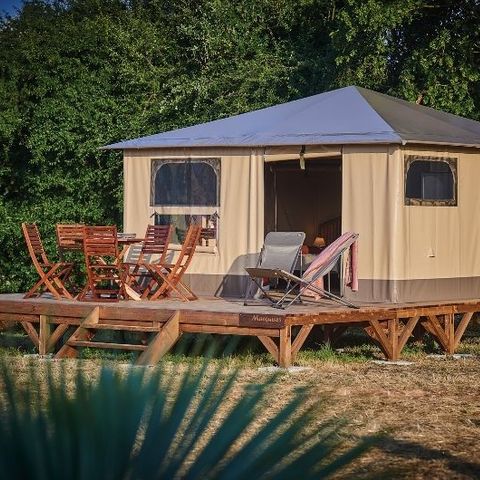 BUNGALOW TOILÉ 5 personnes - Nomade (sans sanitaires)