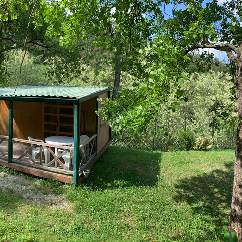 CHALET 3 Personen - Camp'Nature ohne Sanitäranlagen 22m²