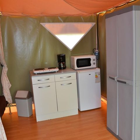 BUNGALOW TOILÉ 4 personnes - Eco 16m² (2 chambres) 4 pers