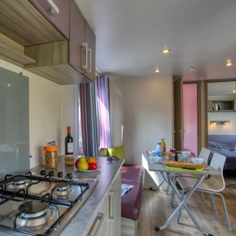 MOBILE HOME 4 people - Mobile-home Challans Confort (2 bedrooms) - covered terrace + TV 4 pers.