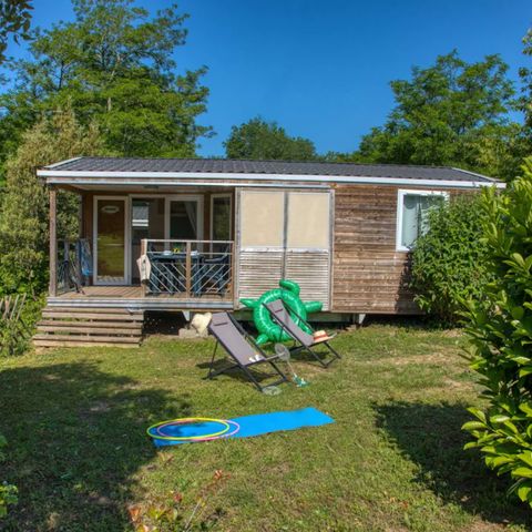 MOBILE HOME 4 people - Mobile-home Challans Confort (2 bedrooms) - covered terrace + TV 4 pers.