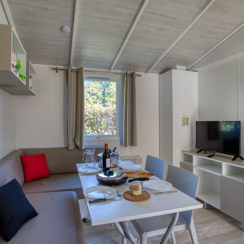 CASA MOBILE 4 persone - Casa mobile Sarcelle Confort 29m² (2 camere) - terrazza coperta + TV