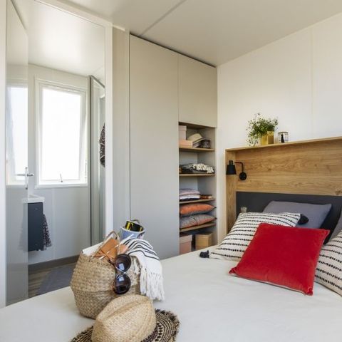 Mobilheim 6 Personen - Premium 3 Schlafzimmer 2 Badezimmer 40m²