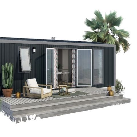 MOBILHOME 6 personas - Mobil-home Mahana 6 personas 2 habitaciones 30m² - mobile home Mahana