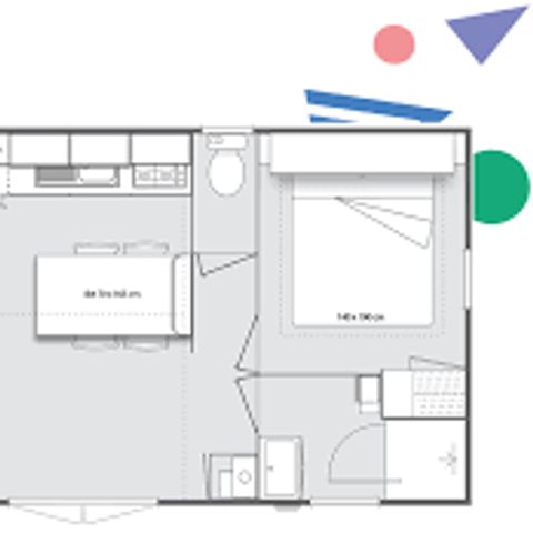 MOBILHOME 6 personas - Casa móvil Ohara