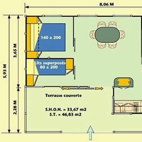 CHALET 6 Personen - Gitotel