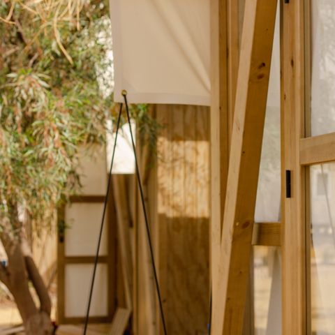 TENTE TOILE ET BOIS 2 personnes - Glamping