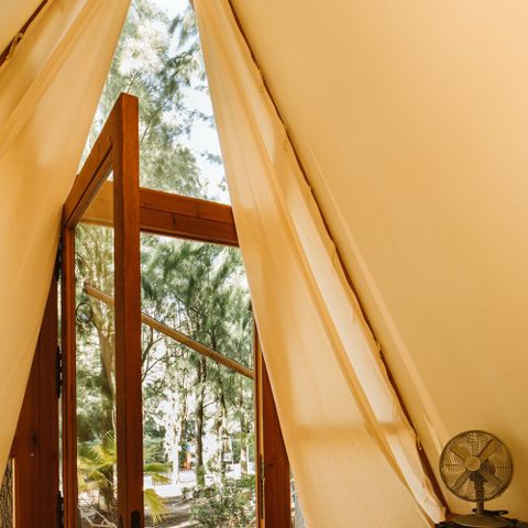 TIENDA DE LONA Y MADERA 2 personas - Glamping