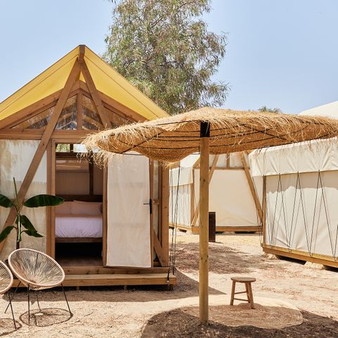 TENTE TOILE ET BOIS 2 personnes - Glamping