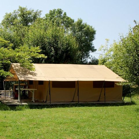 tent 4 personen - SAFARI zonder sanitaire voorzieningen