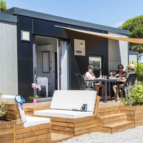 Stacaravan 6 personen - COTTAGE VIP PLUS 3 SLAAPKAMERS