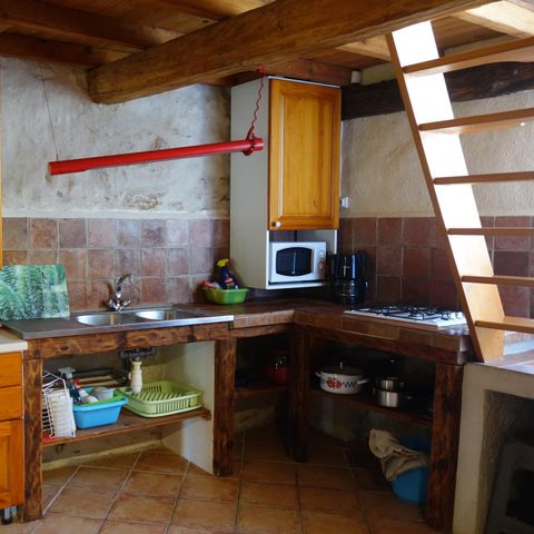 COUNTRY HOUSE 11 people - Unlisted gîte 55m² 2 bedrooms + Terrace + BBQ