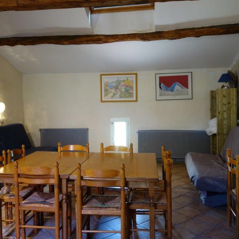 COUNTRY HOUSE 11 people - Unlisted gîte 55m² 2 bedrooms + Terrace + BBQ