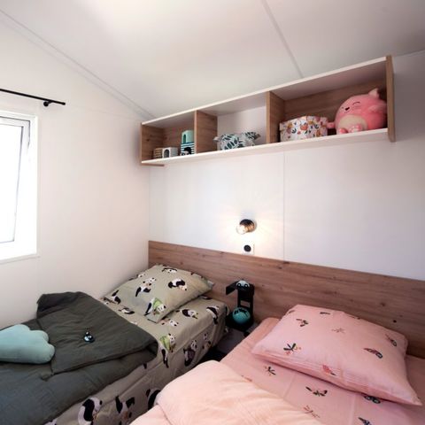 Stacaravan 5 personen - Premium 2 slaapkamers 4-5 personen