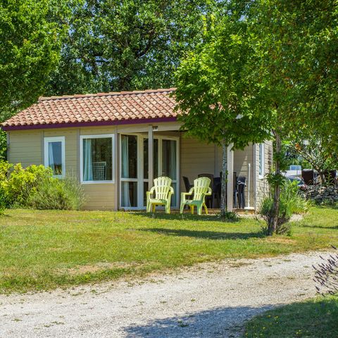 MOBILHEIM 4 Personen - 2 zimmer 4 pers Halboffene Terrasse TV