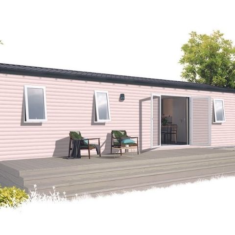 MOBILHOME 6 personnes - Confort+ 6 personnes 3 chambres 2 salle de bains 40m²