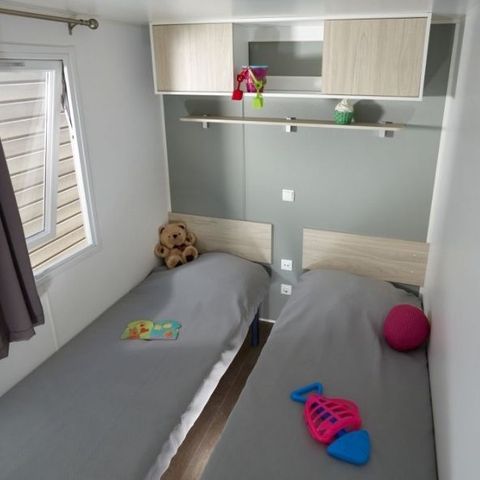 Stacaravan 6 personen - Confort 6 personen 2 kamers 28m² (2 kamers)