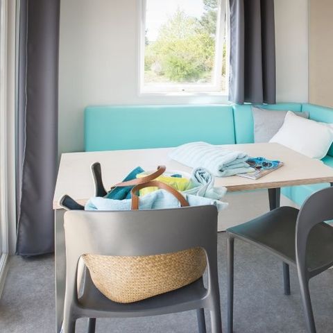 Stacaravan 6 personen - Evasion voor 6 personen 2 slaapkamers 23m² woonruimte