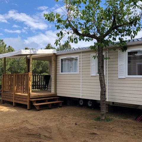 Stacaravan 6 personen - Vrije tijd 6 personen 3 slaapkamers 30m²