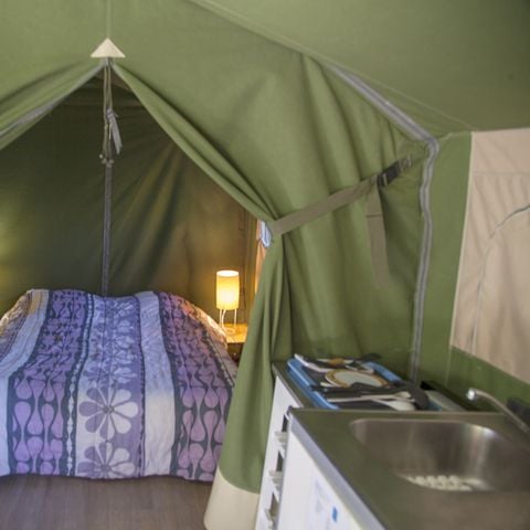 TENT 5 people - Comfort 37 m² 2 bedrooms (without bathroom)