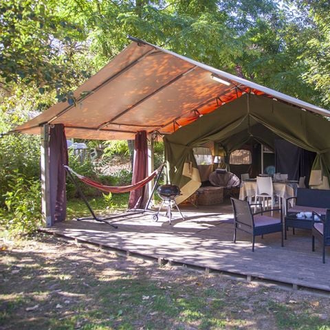 TENT 5 people - Comfort 37 m² 2 bedrooms (without bathroom)