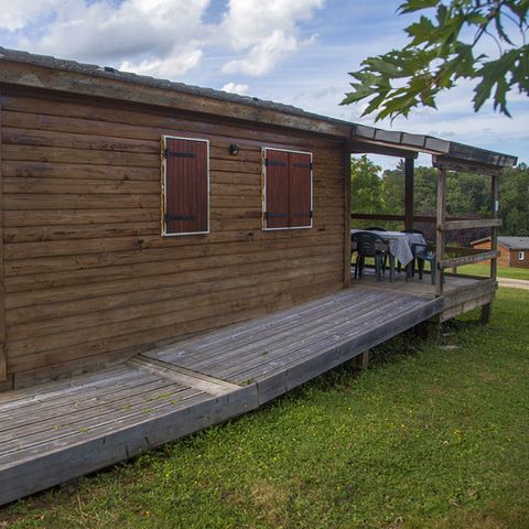 Chalet 5 Personen - Premium 34 m² (2 Zimmer) behindertengerecht