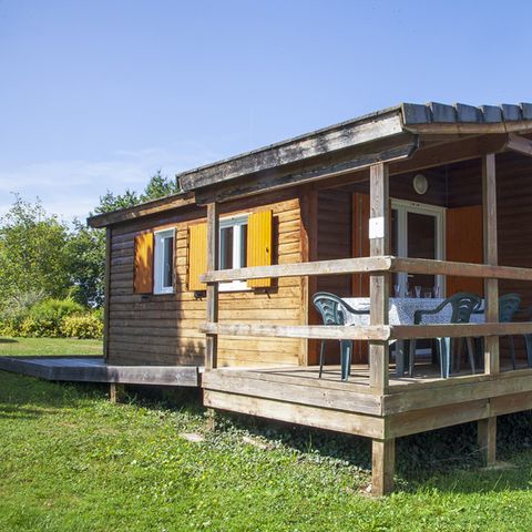 Chalet 5 Personen - Premium 34 m² (2 Zimmer) behindertengerecht