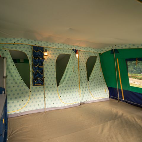 Tent 6 personen - Ingerichte NAVAJO-tent (zonder sanitair)