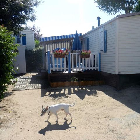 MOBILE HOME 5 people - 2 Comfort bedrooms 26m² + Covered terrace 26m².