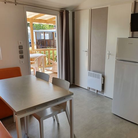 MOBILE HOME 5 people - 2 Comfort bedrooms 26m² + Covered terrace 26m².