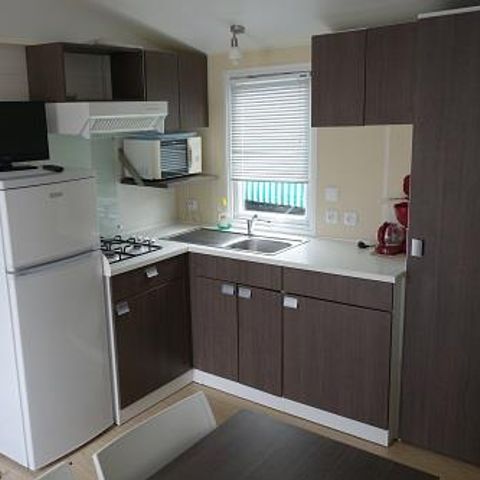 MOBILE HOME 4 people - 2 Standard rooms (+12yrs) Covered terrace 21-25m².