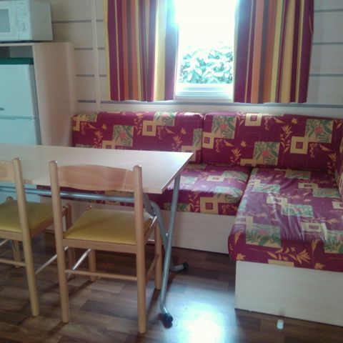 MOBILHOME 4 personnes - 2 chambres Standard (+12ans) Terrasse couverte 21-25m²