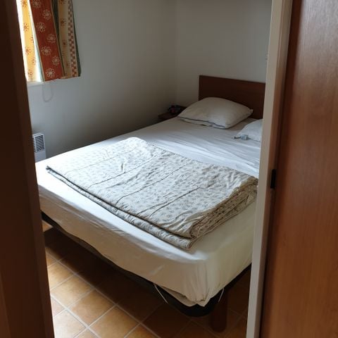 MOBILHOME 4 personnes - CAMPING ACAPULCO/ MH  2 chambres économic Terrasse couverte  (modèle +de 15ans) 21-25m²