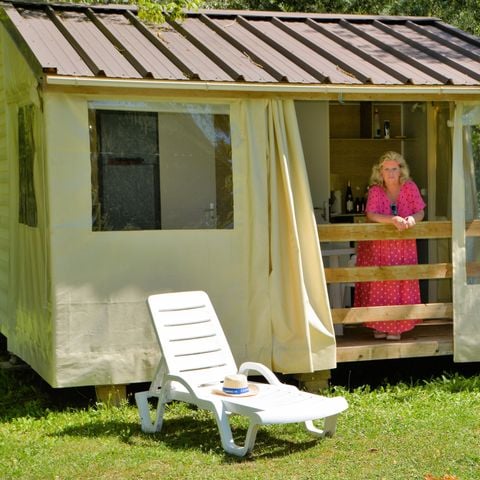 Stacaravan 5 personen - Tithome 21m² - 2 kamers - zonder badkamer 5 personen.